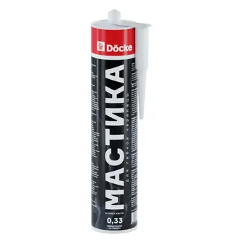 Мастика битумная Docke для гибкой черепицы 290 мл