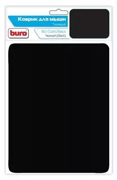 Коврик для мыши Buro BU-CLOTH черный