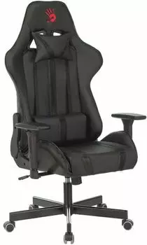 Кресло игровое A4Tech Bloody GC-600 черный эко.кожа крестовина металл