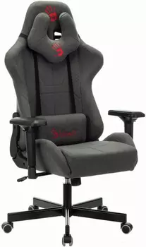 Кресло игровое A4Tech Bloody GC-700 серый крестовина металл