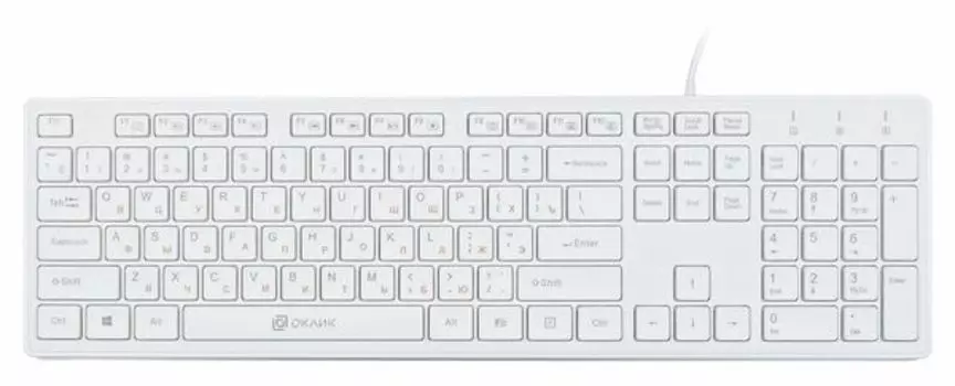 Клавиатура Oklick KB 500M 1061586, цвет черный