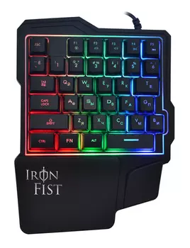 Клавиатура Oklick KB 701G IRON FIST 1196590, цвет черный