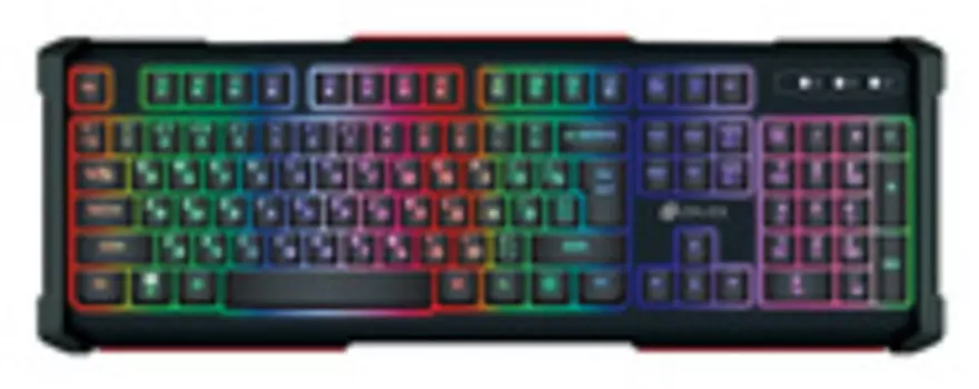 Клавиатура Oklick KB 717G BLACK DEATH 717G, цвет черный