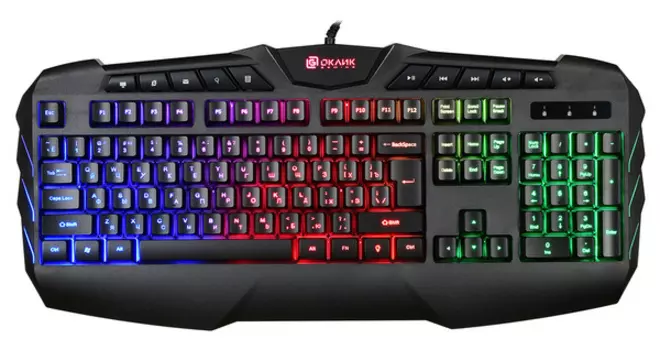 Клавиатура Oklick KB 777G PSYCHO 1061949, цвет черный