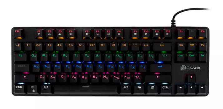 Клавиатура Oklick KB 960G Dark Knight 499575, цвет черный
