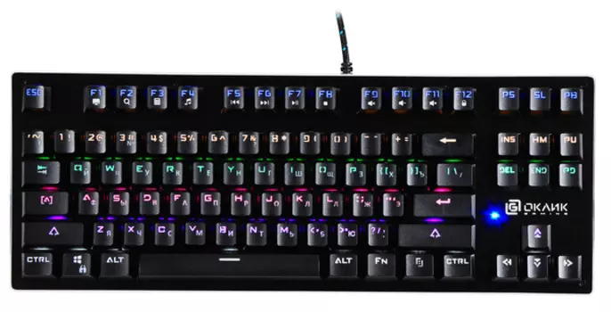 Клавиатура Oklick KB 967G Dark Force 1465482, цвет черный