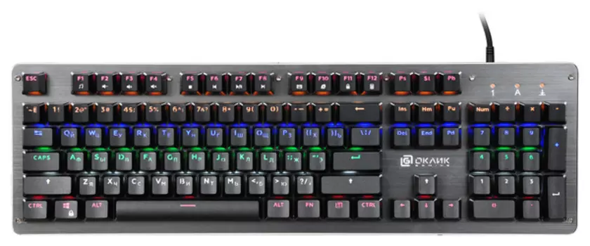 Клавиатура Oklick KB 970G Dark Knight 499578, цвет черный