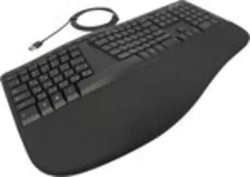 Клавиатура Microsoft Corporation Ergonomic USB Multimedia Ergo LXM-00011, цвет черный