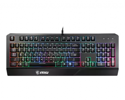 Клавиатура MSI Vigor GK20 S11-04RU230-CLA, цвет черный