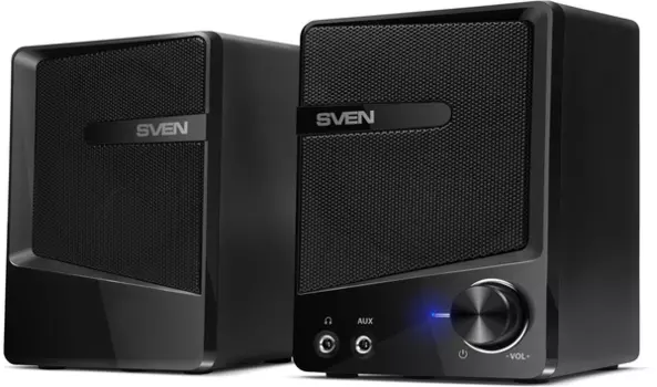 Колонки Sven 248 2.0 черный 6Вт