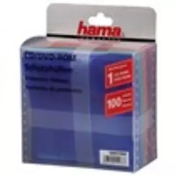Конверты Hama H-51068 для CD/DVD полипропилен 100 шт. 5 цветов