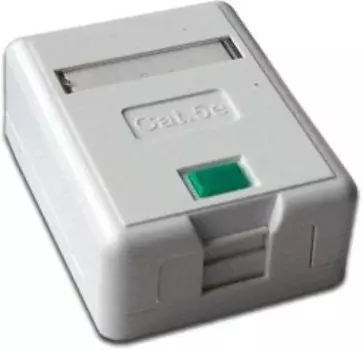 Коробка Lanmaster LAN-SA1/S-WH настенная 48x65x27мм крышка RJ45 (упак.:1шт)