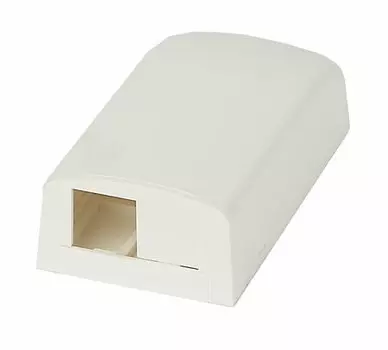 Коробка Panduit CBX2AW-AY наклад.Mini-Com