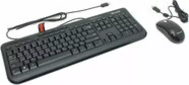 Клавиатура+мышь Microsoft Corporation Wired Desktop 600 3J2-00015, цвет черный