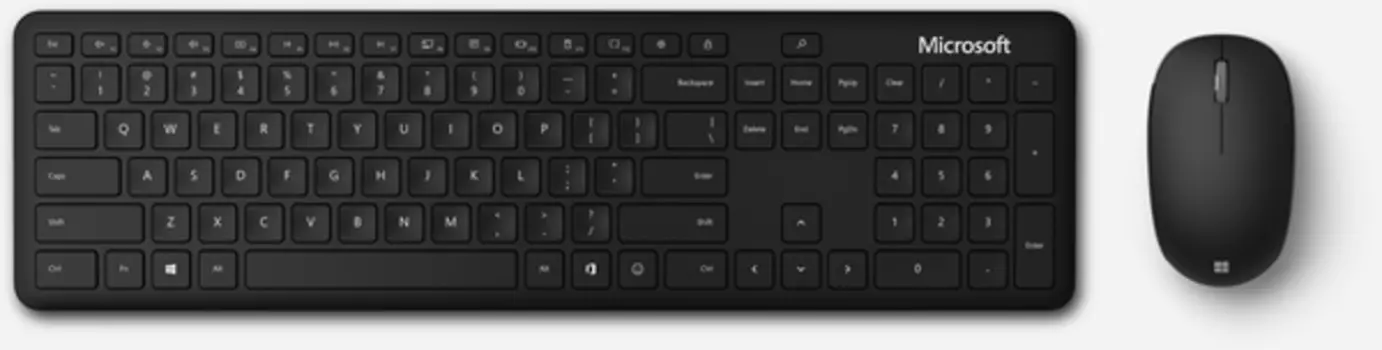 Клавиатура+мышь Microsoft Corporation Wireless Desktop For Business 1AI-00011, цвет черный