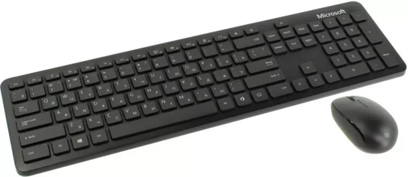 Клавиатура+мышь Microsoft Corporation Wireless Desktop QHG-00011, цвет черный