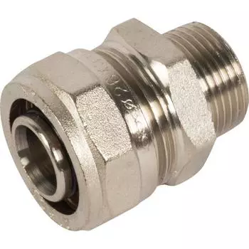 Муфта комбинированная Valtec 3/4"x26 мм НР латунь VTM.301