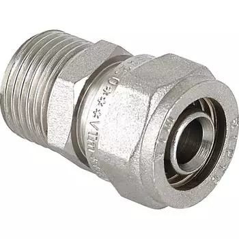 Муфта комбинированная Valtec 1 1/4"x32 мм ВР латунь VTM.302