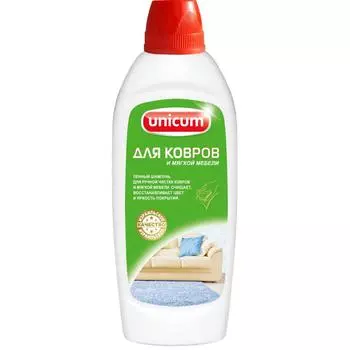 Средство чистящее для ковров и мягкой мебели Unicum 0.48 л
