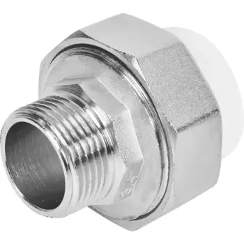 Муфта комбинированная Valtec 3/4"x25 мм НР ВП полипропилен VTP.761.0.02505