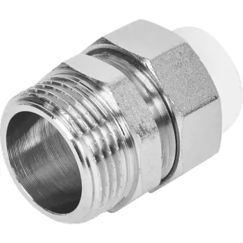Муфта комбинированная Valtec 1"x20 мм НР ВП полипропилен VTP.761.0.02006