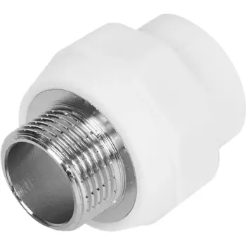 Муфта комбинированная Valtec 3/4"x25 мм НР ВП полипропилен VTP.701.0.02505