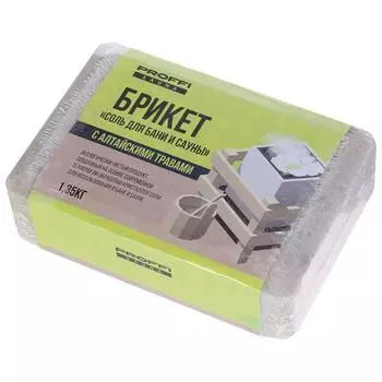Соль для бани Proffi Sauna с алтайскими травами 1.35 кг