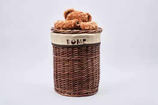 Корзина для белья с крышкой Милый мишка
