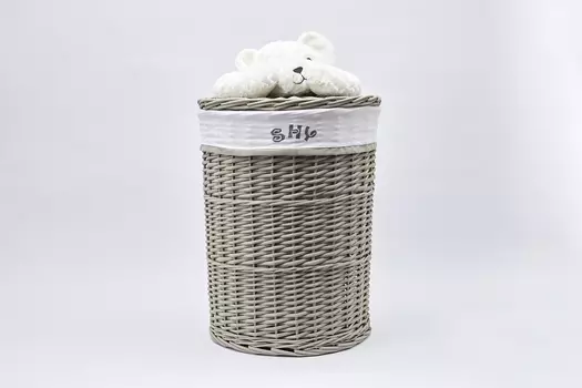 Корзина для белья с крышкой Милый мишка