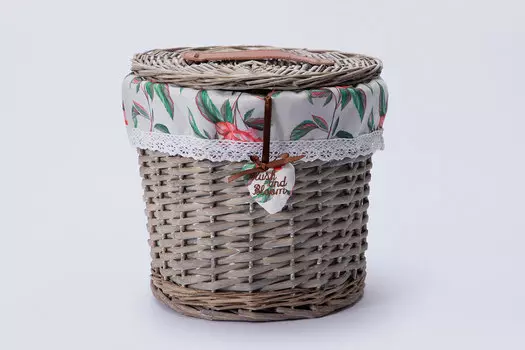 Корзина для белья с крышкой TB20