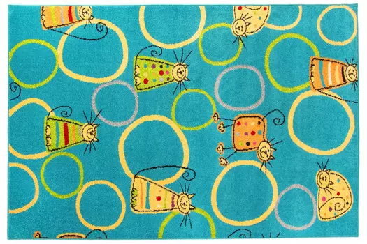 Ковёр Фанки Feline А Turquoise