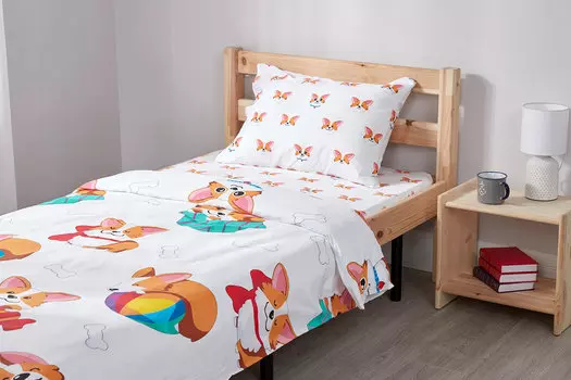 Комплект постельного белья Teenagers Corgi