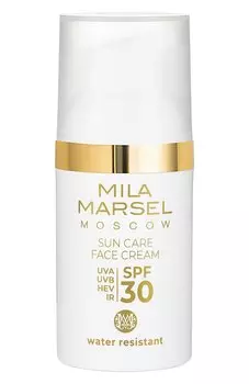 Увлажняющий солнцезащитный крем-экран широкого спектра для лица SPF 30 (30ml) MilaMarsel