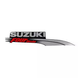 Наклейка капота Suzuki DF4-6 (правая) 6144391J20000