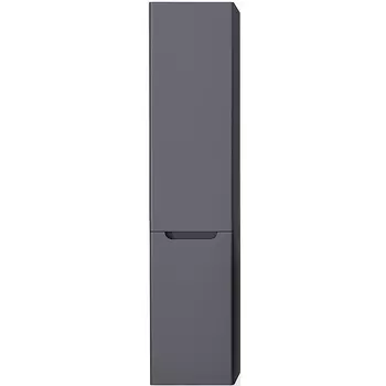 Шкаф-пенал Jorno Wood 150 см, Wood.04.150/P/GR, серый