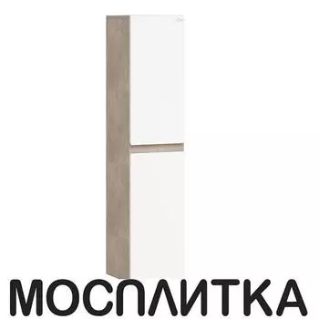 Шкаф-пенал Onika Алеста 35 см 403566 белый / камень светлый
