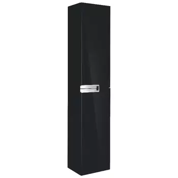 Шкаф-пенал Roca Victoria Nord Black Edition 30 см ZRU9000095 глянцевый черный