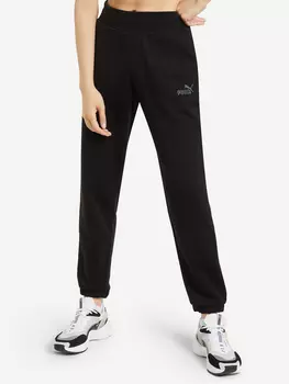 Брюки женские PUMA Ess+ Embroidered, Черный, размер 46-48