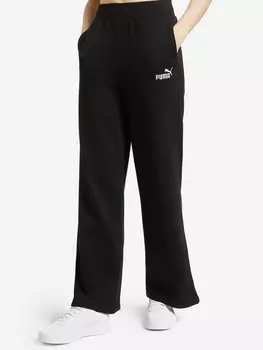 Брюки женские PUMA ESS+ Embroidery, Черный, размер 46-48
