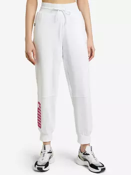 Брюки женские PUMA Power Colorblock, Белый, размер 46-48