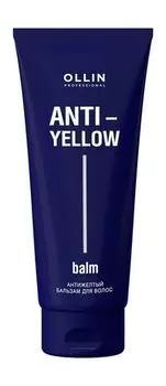 Тонирующий бальзам против желтизны для светлых и осветленных волос Ollin Professional Anti-Yellow Balm