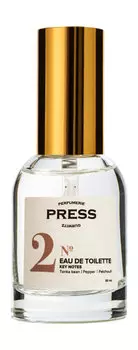 Туалетная вода Press Gurwitz Perfumerie №2 Tonka Bean, Pepper, Patchouli Eau de Toilette