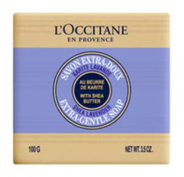 Твердое мыло с ароматом лаванды L'Occitane Shea Lavender Extra-Gentle Soap
