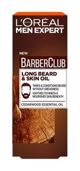 Ухаживающее масло для бороды L'Oreal Men Expert Barber Club Long Beard and Skin Oil