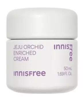Укрепляющий антивозрастной крем для лица c экстрактом орхидеи Innisfree Jeju Orchid Enriched Cream