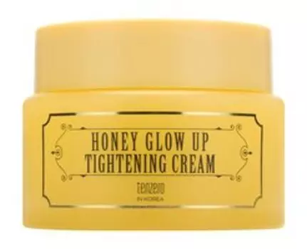 Укрепляющий крем для лица с экстрактом меда Tenzero Honey Glow Up Tightening Cream