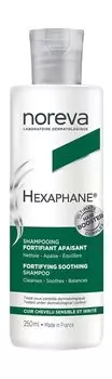 Укрепляющий шампунь для чувствительной кожи головы Noreva Hexaphane Fortyfying Soothing Shampoo