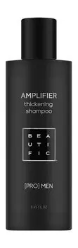 Укрепляющий шампунь для волос с комплексом полисахаридов Beautific [Pro] Men Amplifier Thickening Shampoo
