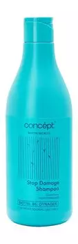 Укрепляющий шампунь для волос с признаками возрастных изменений Concept Biotin Secrets Stop Damage Shampoo