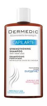 Укрепляющий шампунь против выпадения волос Dermedic Capilarte Strengthening Shampoo Anti-Hair Loss